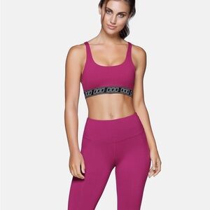 Lorna Jane Women's Pink Sports Bra